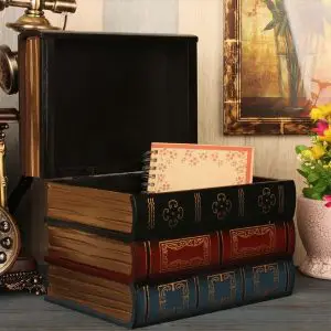 Antique Book Collection with secret compartment inside