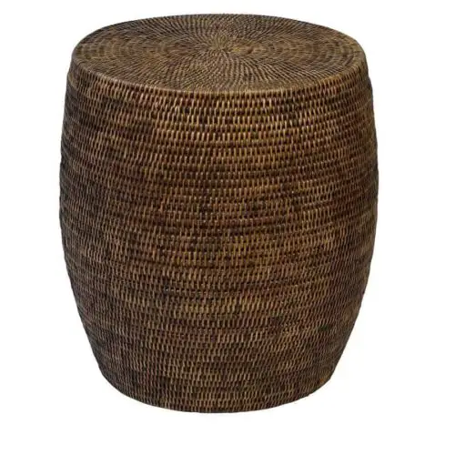 Rattan plantation drum