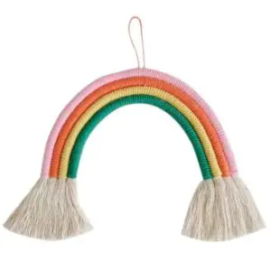 Handmade woven cotton Rainbow
