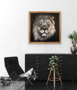 Mary Zammit Lion Print
