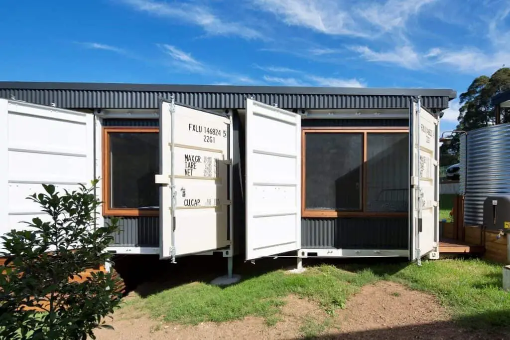 South Coast Container Home - Doors