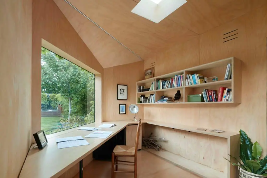 writers shed interior